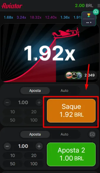 App BETTIGRE Aviator
